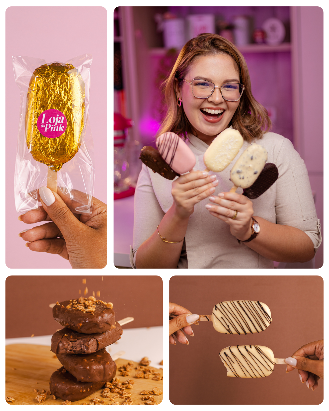 Picolé da Pink Grade